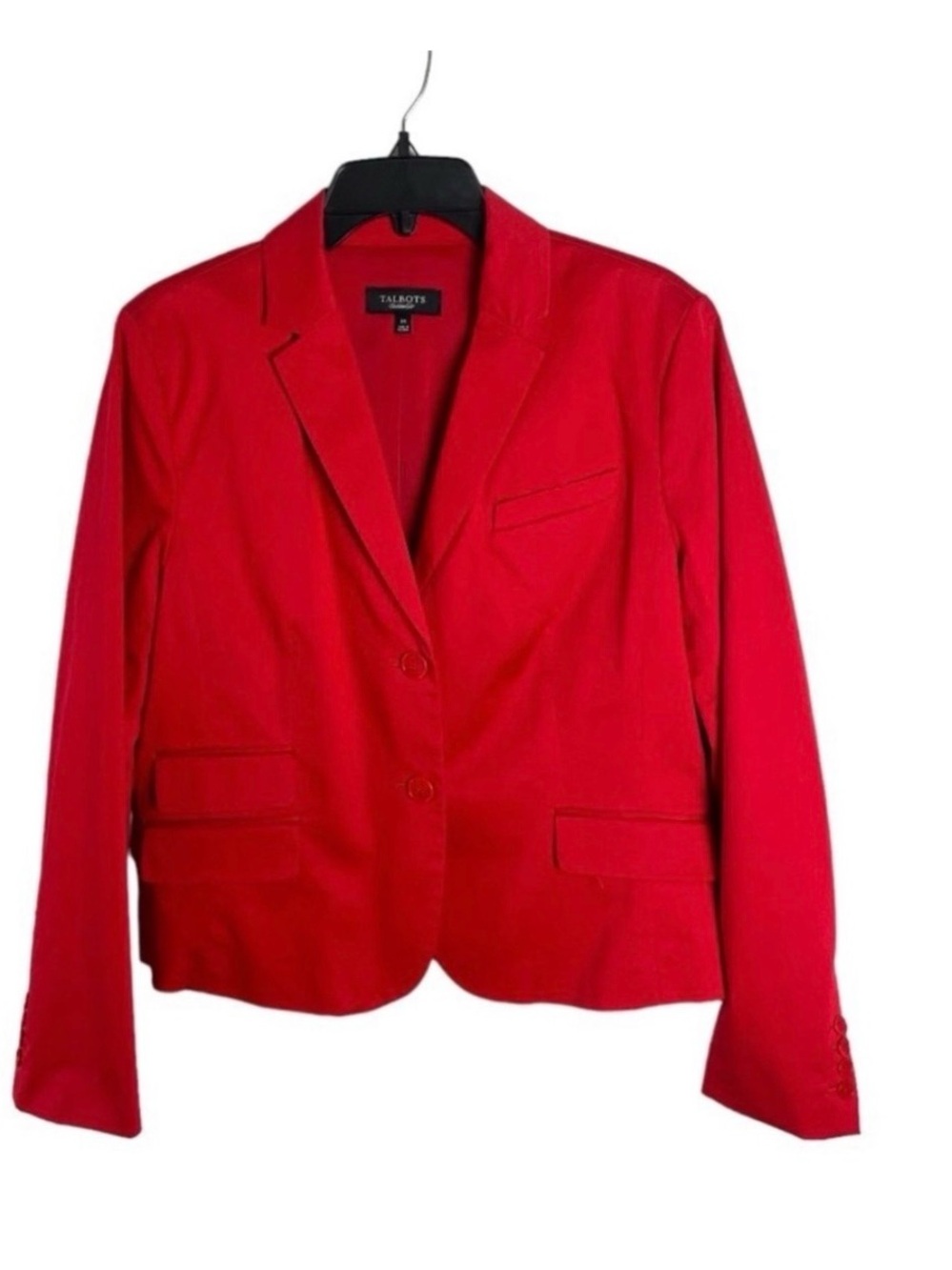 Talbots Red Tailored Blazer